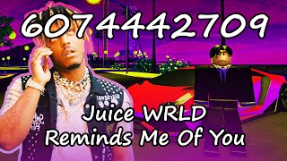 Juice WRLD Roblox Radio CodesIDs [upl. by Noicpesnoc]