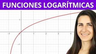 Funciones LOGARÍTMICAS 📈 Dominio Rango y Representación Gráfica [upl. by Pelligrini676]