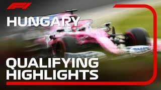 2020 Hungarian Grand Prix Qualifying Highlights [upl. by Dnomed]