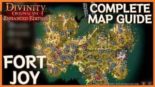 Divinity Original Sin 2  Fort Joy map complete Guide  Act 1 DOS2DE [upl. by Mellisa12]