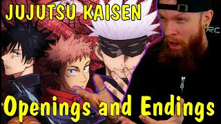 JUJUTSU KAISEN Openings and Endings [upl. by Notrom]