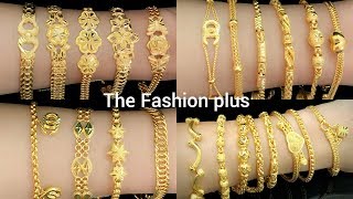 Stylish gold bracelet designs huge collection [upl. by Ardrey]