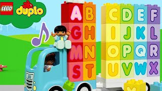 LEGO ABC Blocks  Learn The Alphabet Song  Learning For Toddlers  Nursery Rhymes amp Kids Songs [upl. by Ettegroeg]