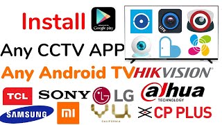 Install CCTV Apps in any Android TV  How to view CCTV camera in Android TV in tamil [upl. by Raddi]