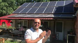 Panouri fotovoltaice Idella 5KW OffGrid Montaj Lugoj Timis [upl. by Currey]