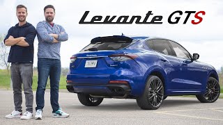 2021 Maserati Levante GTS Quick Review  Who Needs Sensible [upl. by Esinad]