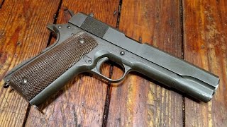 Remington Rand WWII 1911 Ch 2 [upl. by Ellerrehc]