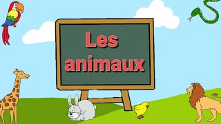 Apprendre les animaux en français [upl. by Annerahs]