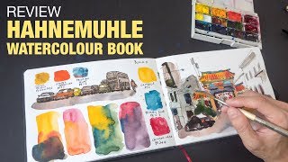 Hahnemuhle Watercolour Book Review [upl. by Harrus715]