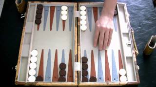 Beginner Backgammon Tutorial  9  Opening Moves [upl. by Sundstrom]