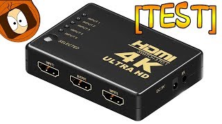 TEST SWITCH HDMI 4K  5 ENTRÉES  LE RÊVE [upl. by Sevart61]