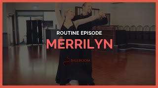 Merrilyn New Vogue Routine  Ballroom Mastery TV [upl. by Oilasor]