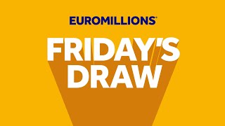 The National Lottery EuroMillions draw results from Friday 29 December 2023 [upl. by Lednew]