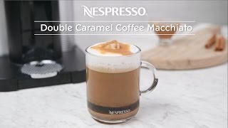 Double Caramel Coffee Macchiato Recipe [upl. by Rehportsirhc]