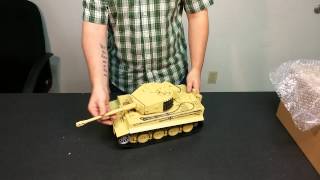 Taigen Tiger 1 Late Version Plastic Unboxing TAG12020 [upl. by Aryek]