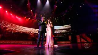 Andrea Bocelli  Katharine McPhee Somos Novios Live [upl. by Colver]