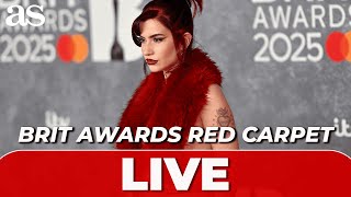 LIVE  BRIT AWARDS 2025 RED CARPET [upl. by Yesnil286]