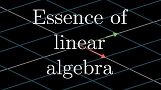 Essence of linear algebra preview [upl. by Mafala310]