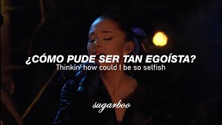 ariana grande  fourfiveseconds sub español  lyrics  rihanna kanye west amp paul mccartney cover [upl. by Artus339]