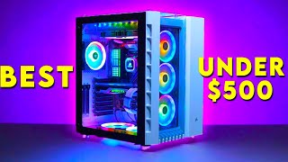 TOP 3 Best BUDGET Prebuilt Gaming PC UNDER 500  2021 [upl. by Ireg]