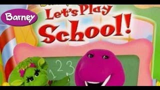 Barney  Lets Play School [upl. by Hasseman]