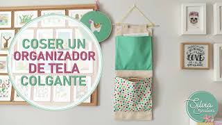 Coser un Organizador de Tela Colgante  descargable gratis [upl. by Klehm]