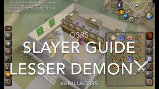 OSRS Lesser Demons Slayer Task [upl. by Vandyke137]