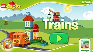 LEGO DUPLO TRAIN  App Preview Demo  Kids Apps HD [upl. by Jacintha180]