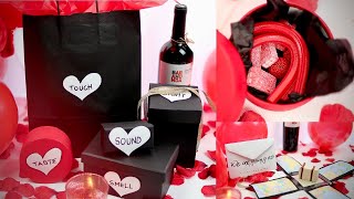 Easy diy valentines day gifts for him  5 senses valentines gift ideas for him  valentines 2024 [upl. by Dougall]