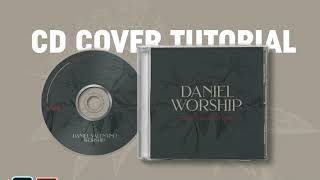 CD COVER DESIGN Illustrator  Photoshop Tutorial [upl. by Zysk]