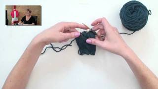 Knitting Help  Cables Without a Cable Needle [upl. by Nosretep]