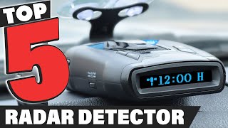 Best Radar Detector In 2024  Top 5 Radar Detectors Review [upl. by Rather]