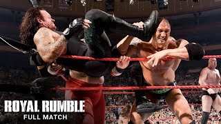 FULL MATCH  2008 Royal Rumble Match Royal Rumble 2008 [upl. by Aibonez]