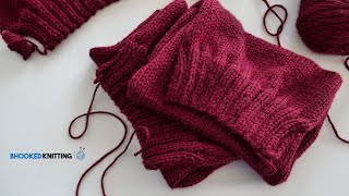 How to Knit a Cardigan Part one [upl. by Miett]