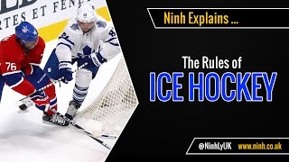 The Rules of Ice Hockey  EXPLAINED [upl. by Notsua]