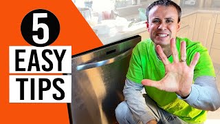 Easy Dishwasher Repair Tips YOU Can Do [upl. by Dennard]