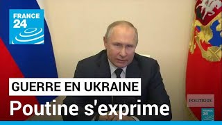 REPLAY  Nouvelle intervention de Vladimir Poutine • FRANCE 24 [upl. by Safire411]