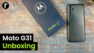 Motorola Moto G31 unboxing [upl. by Anneliese]