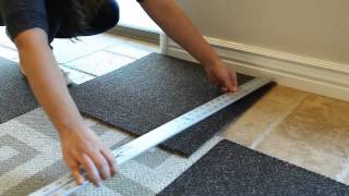 How To Install Carpet Tile Flooring [upl. by Mina101]