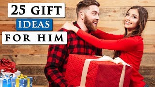 Best gifts for your boyfriend  25 GIFT IDEAS FOR ANY MAN [upl. by Anilam]