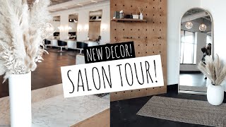 SALON TOUR  FINALLY FULLY RENOVATED [upl. by Erreip]