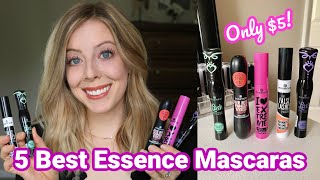 5 Best Essence Mascaras  5 Drugstore Mascaras You Need to Try [upl. by Aia]