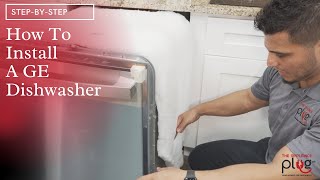 How To Install A GE Dishwasher  Installation [upl. by Kred]