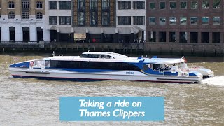 A Trip On Thames Clippers [upl. by Farro]