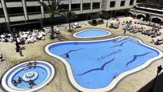 Aparthotel Columbus Playa de las Americas Tenerife Canary Islands Spain 3star hotel [upl. by Trevorr]