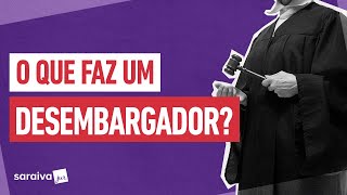 O que faz um DESEMBARGADOR [upl. by Notluf518]