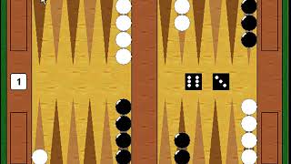 How To Play  Backgammon  The Basics  The Opening Move [upl. by Anoif150]