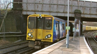 Half an Hour at 216  Birkenhead North Station 1022017  Class 507 508 terminus [upl. by Liag]