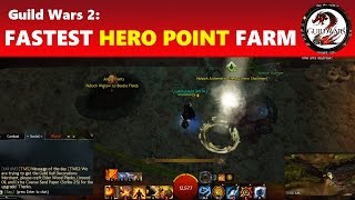 Guild Wars 2 Easiest amp Quickest Hero Challenges in HoT │ 100 Hero Points in 15 Minutes [upl. by Nuahsal]