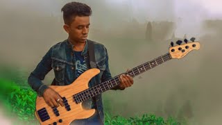 Bass cover Nepal song of COBWEB Mercedes Benz [upl. by Gardal]